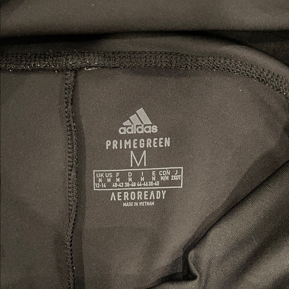 Adidas women  Black Leggings with Logo - Picture 4 of 6